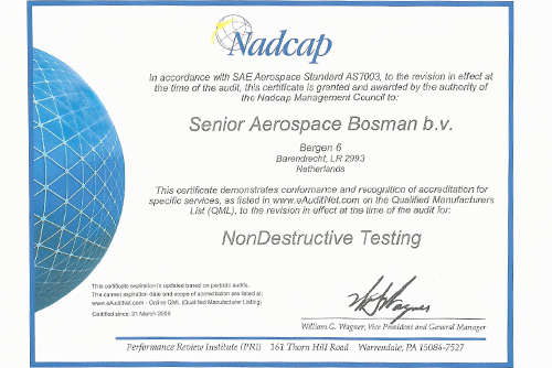 Nadcap certification